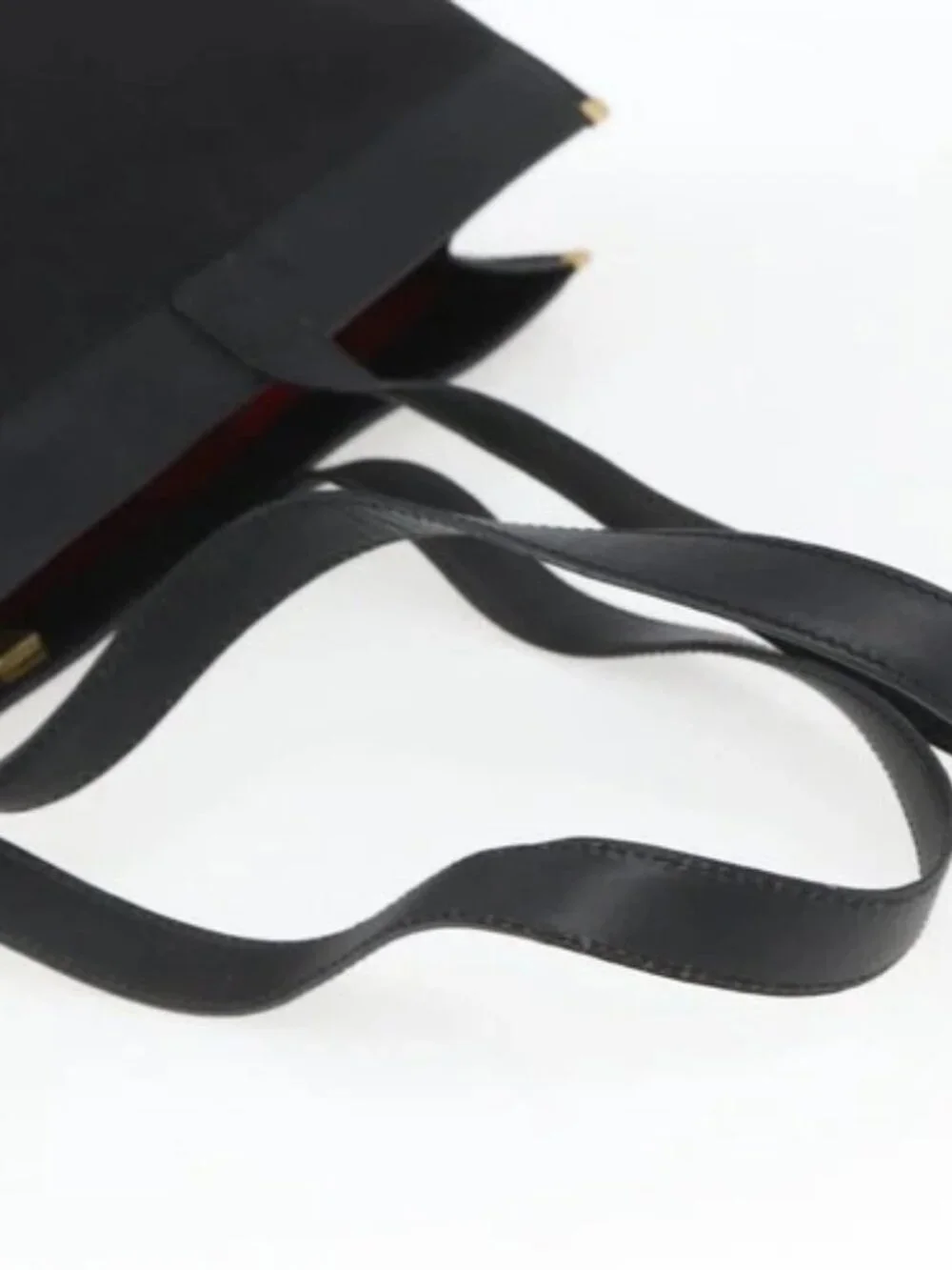 FENDI Tote Bag Canvas Black Gold Auth 169428 - Picture 7 of 15